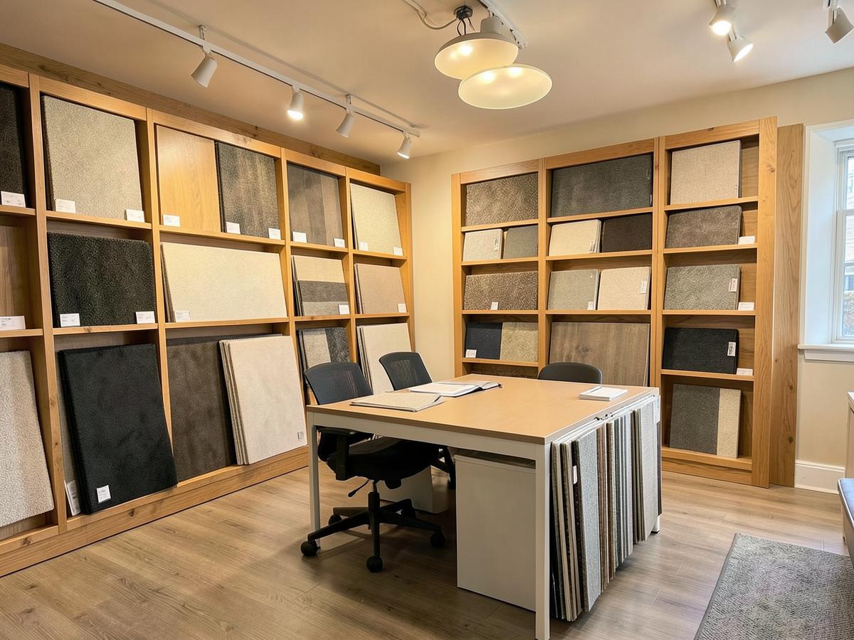 Issis & Sons flooring showroom